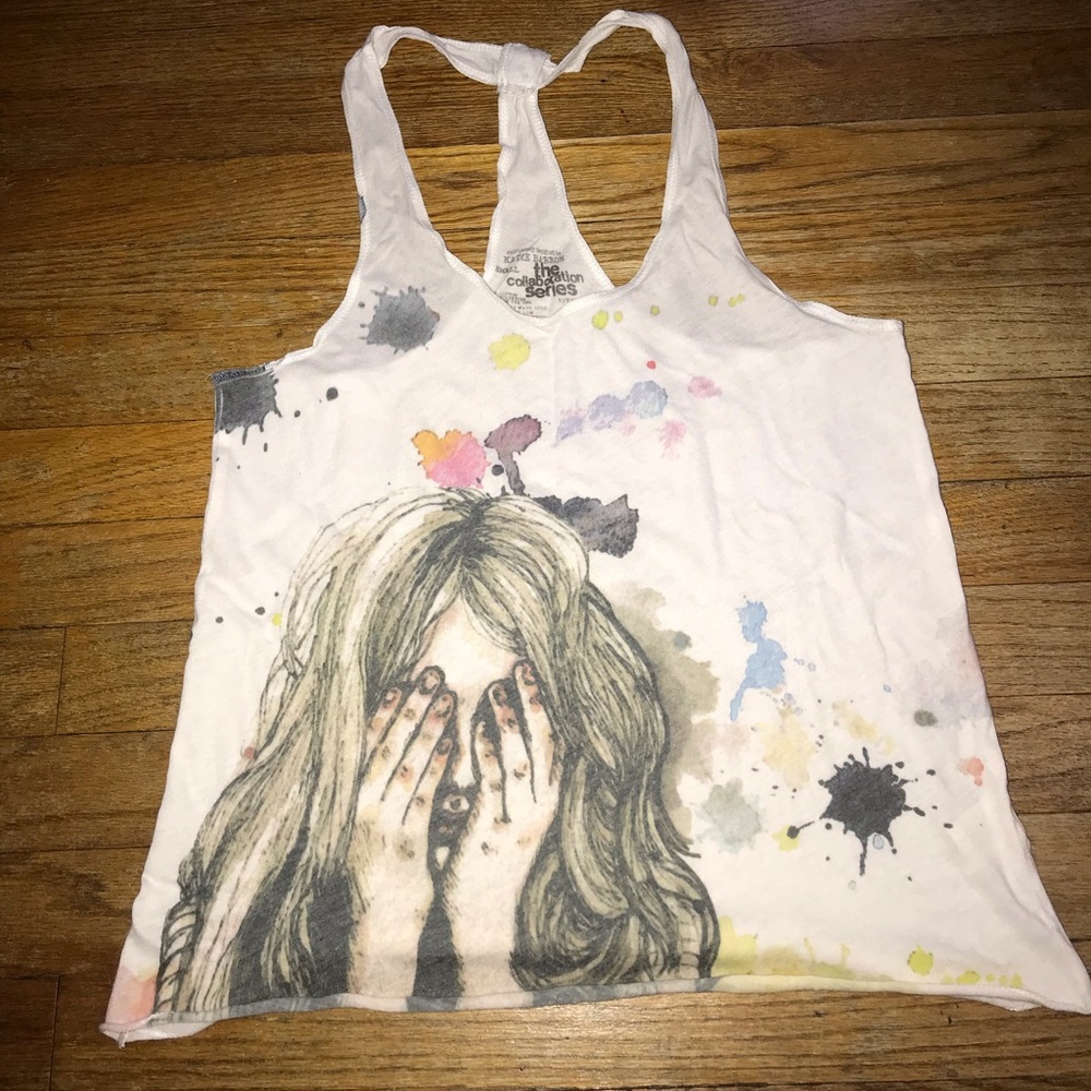 Kirra Katie Barron Collaboration Graphic Tank Top
